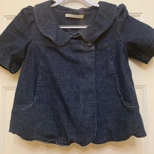 Anthropologie Freedom of Choice Jean Jacket Size M